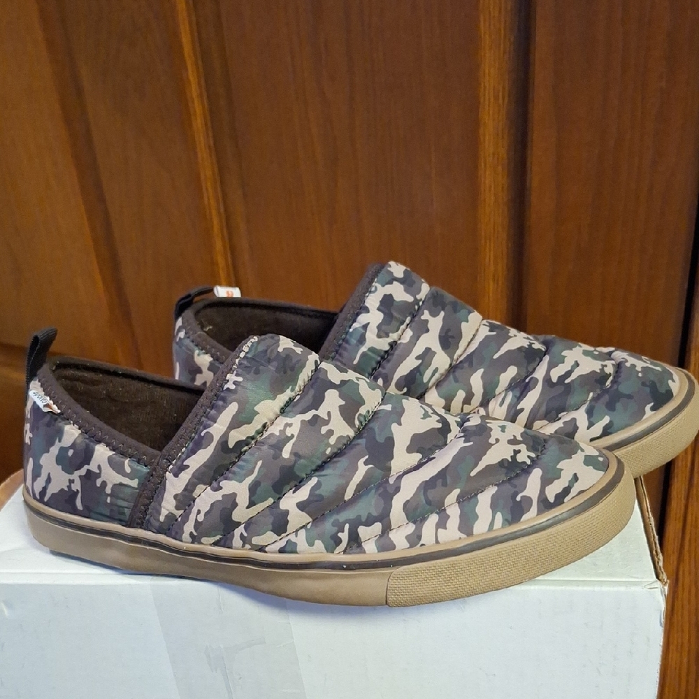 Sporto Camouflage Womans Slip-On Loafers
